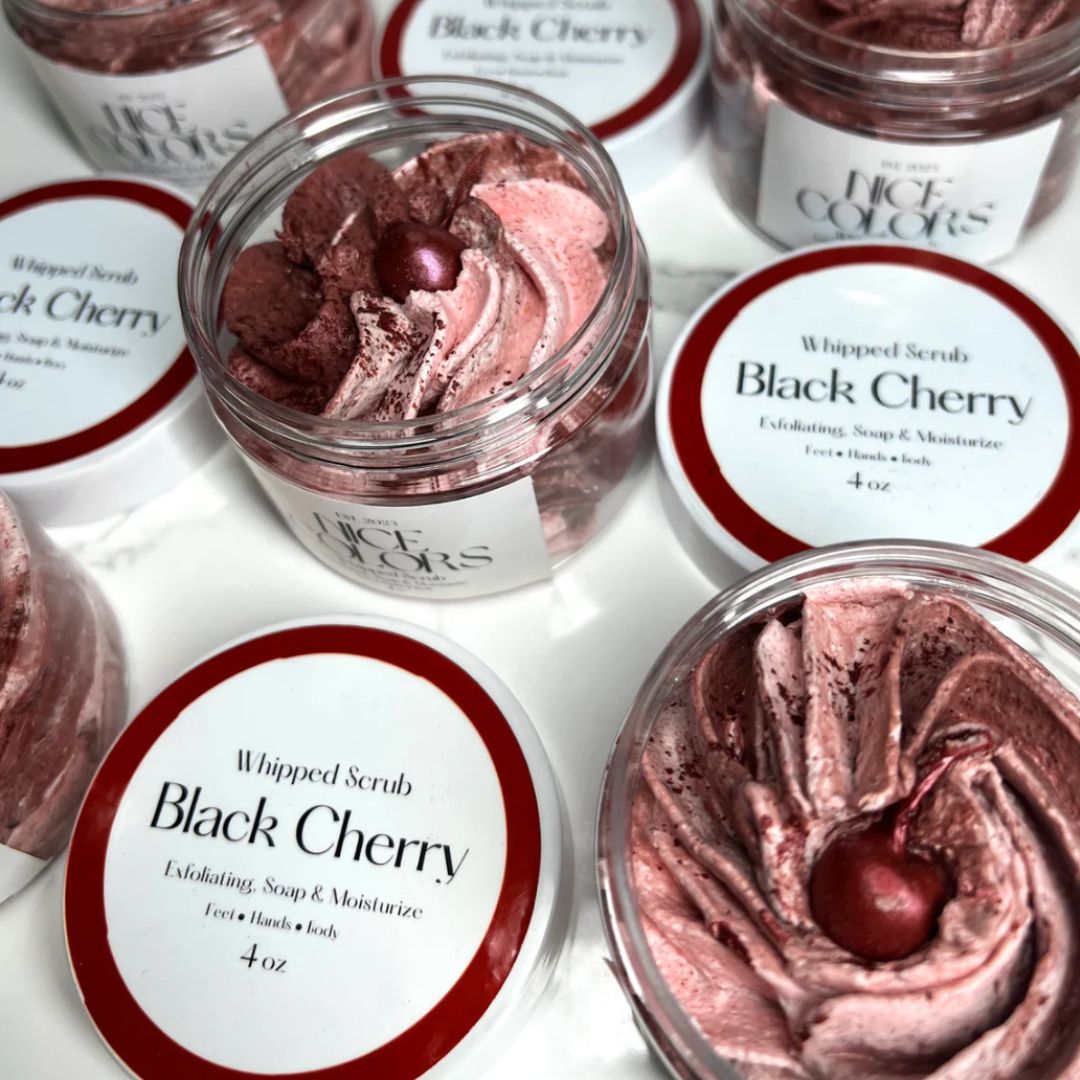 Whipped Scrub Black Cherry