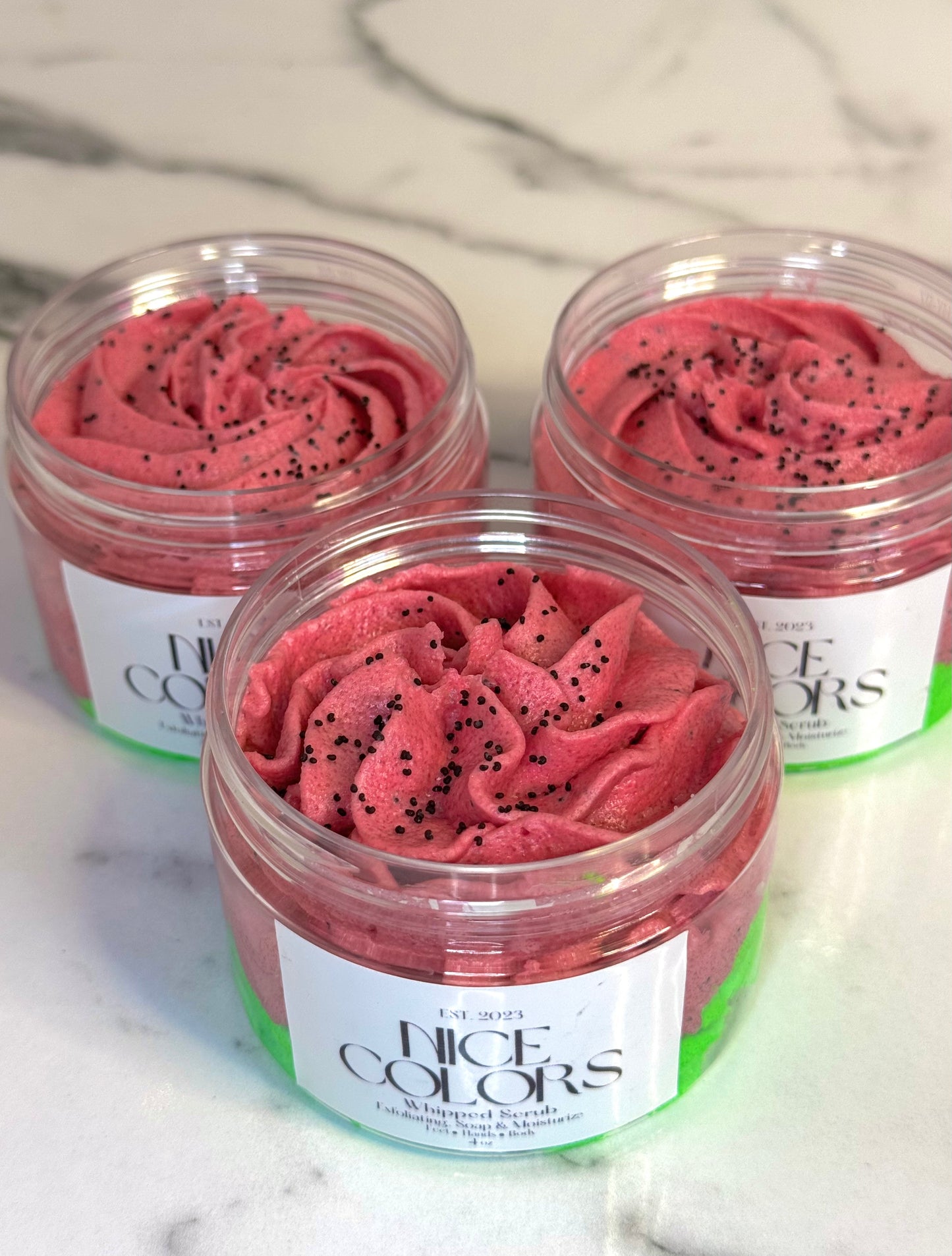 Whipped Scrub Watermelon