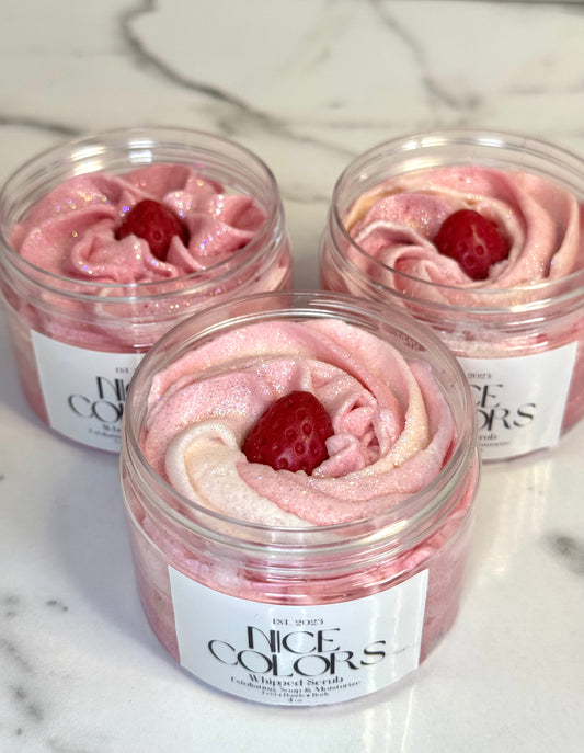 Whipped Scrub Strawberry