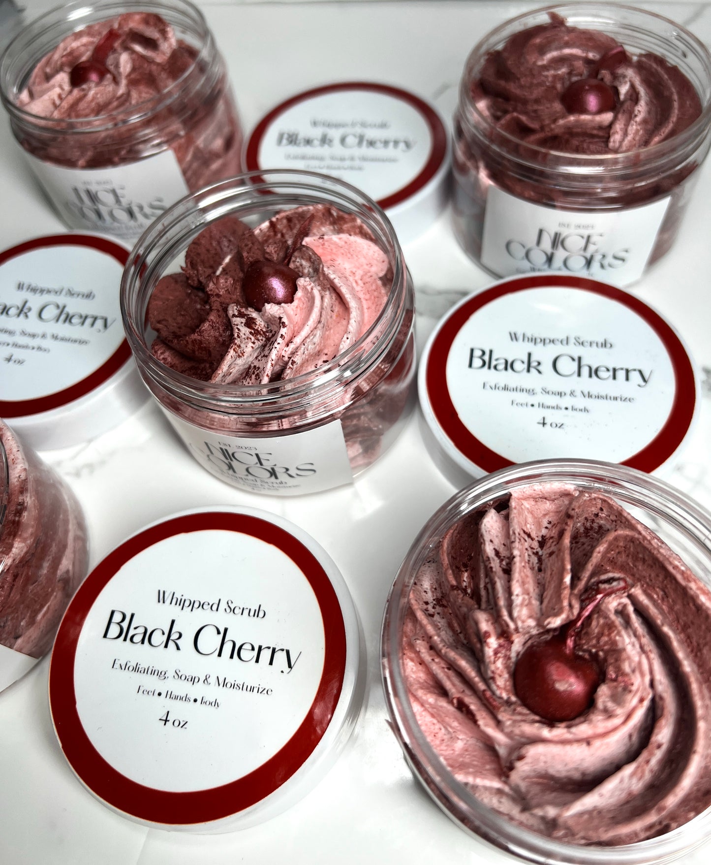 Whipped Scrub Black Cherry